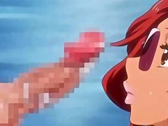 Anime Girl In Bikini At A Pool